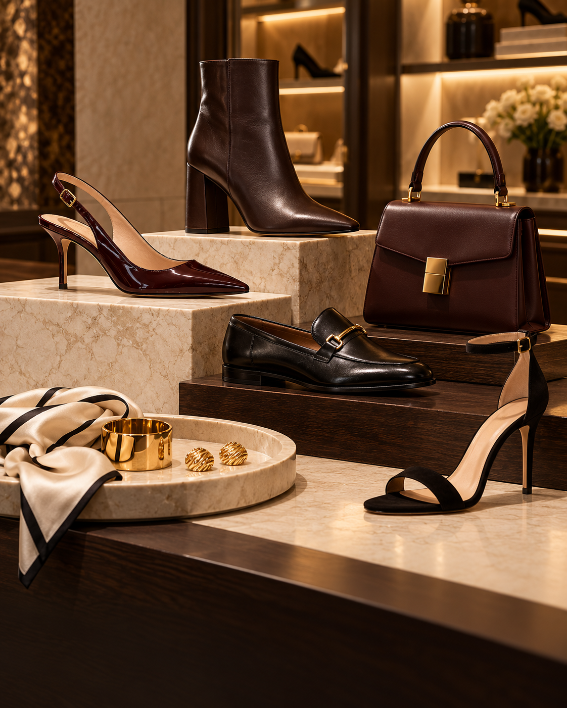 A curated selection of women's designer shoes and accessories