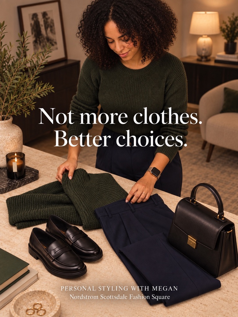 Megan Dickerson curating versatile wardrobe pieces